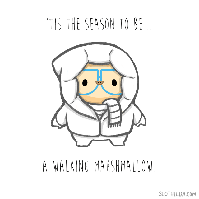 Slothilda puffy geeky GIF en GIFER de Graninis