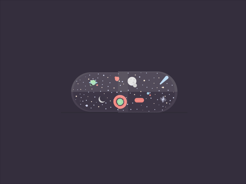 David urbianti pill space capsule GIF Find on GIFER