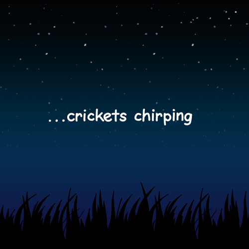 Crickets chirping silence GIF Find on GIFER
