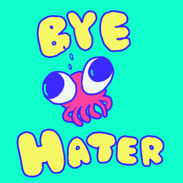 Hater cute haters GIF Find on GIFER