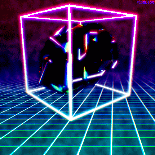Vhs vaporwave webpunk GIF Find on GIFER
