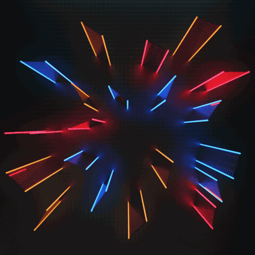 Colors neon light GIF Find on GIFER