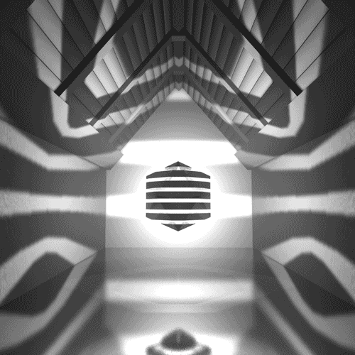 Abstract light geometrical GIF Find on GIFER