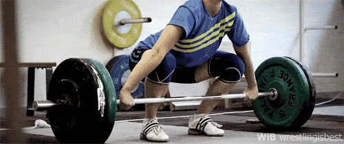GIF weightlifting snatch freeman iran animated GIF on GIFER