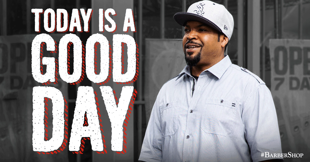 Ice cube good day today GIF Find on GIFER