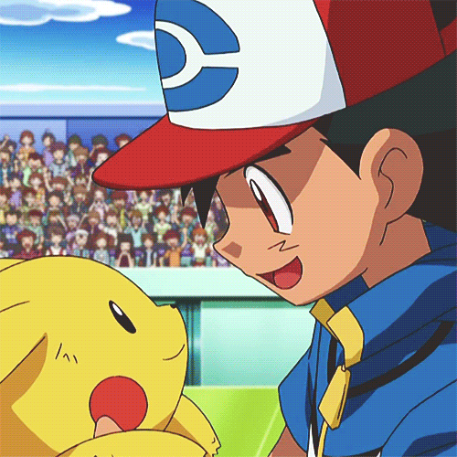 Ash ketchum pikachu GIF Find on GIFER