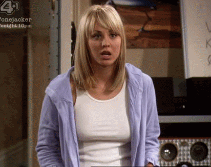 GIF kaley cuoco - animated GIF on GIFER