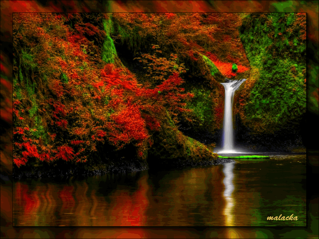 GIF waterfall animated GIF on GIFER by Nuadahelm