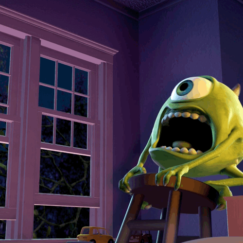 Mike wazowski pixar GIF Find on GIFER