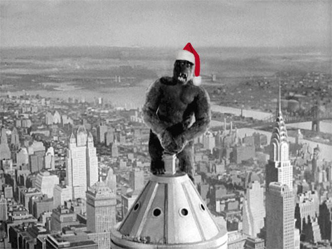 Merry christmas king kong tcm GIF Find on GIFER