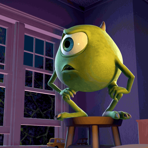 Mike wazowski monsters inc GIF Find on GIFER