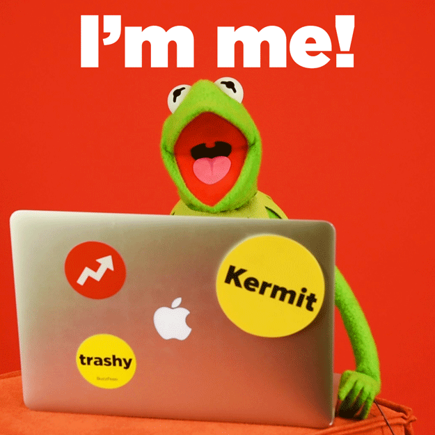 GIF kermit the frog animated GIF on GIFER