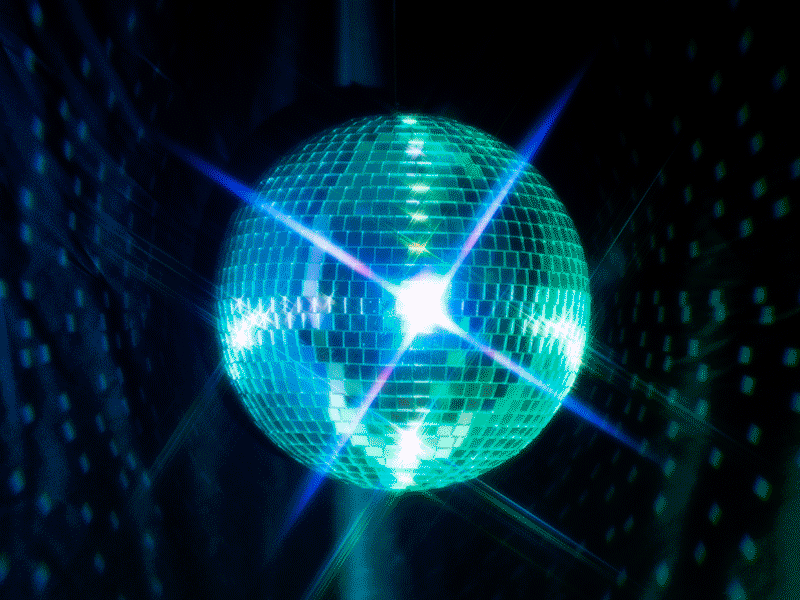 GIF disco ball galaxy animated GIF on GIFER