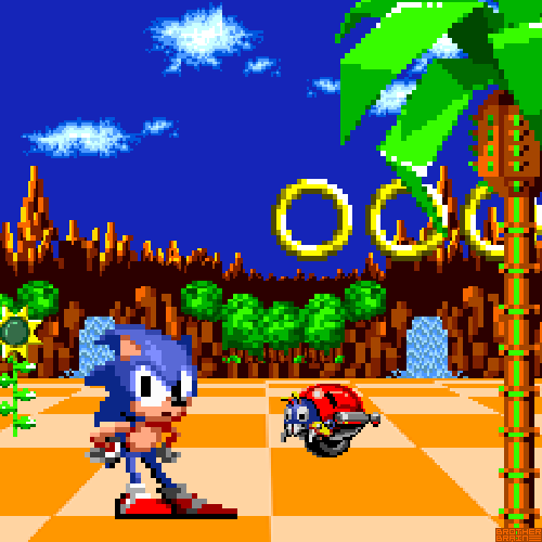 Sonic gaming sega GIF Find on GIFER