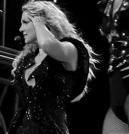 GIF femme fatale tour britney spears funny animated GIF on GIFER