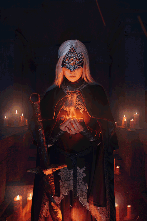 Dark cinemagraph firekeeper GIF on GIFER by Brazuru