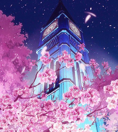 Japanese cherry blossoms GIF Conseguir o melhor gif em GIFER