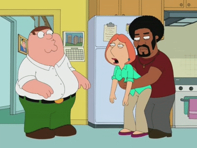 Gif De Lois Griffin Joe Swanson Greetings Lois GIF | GIFDB.com
