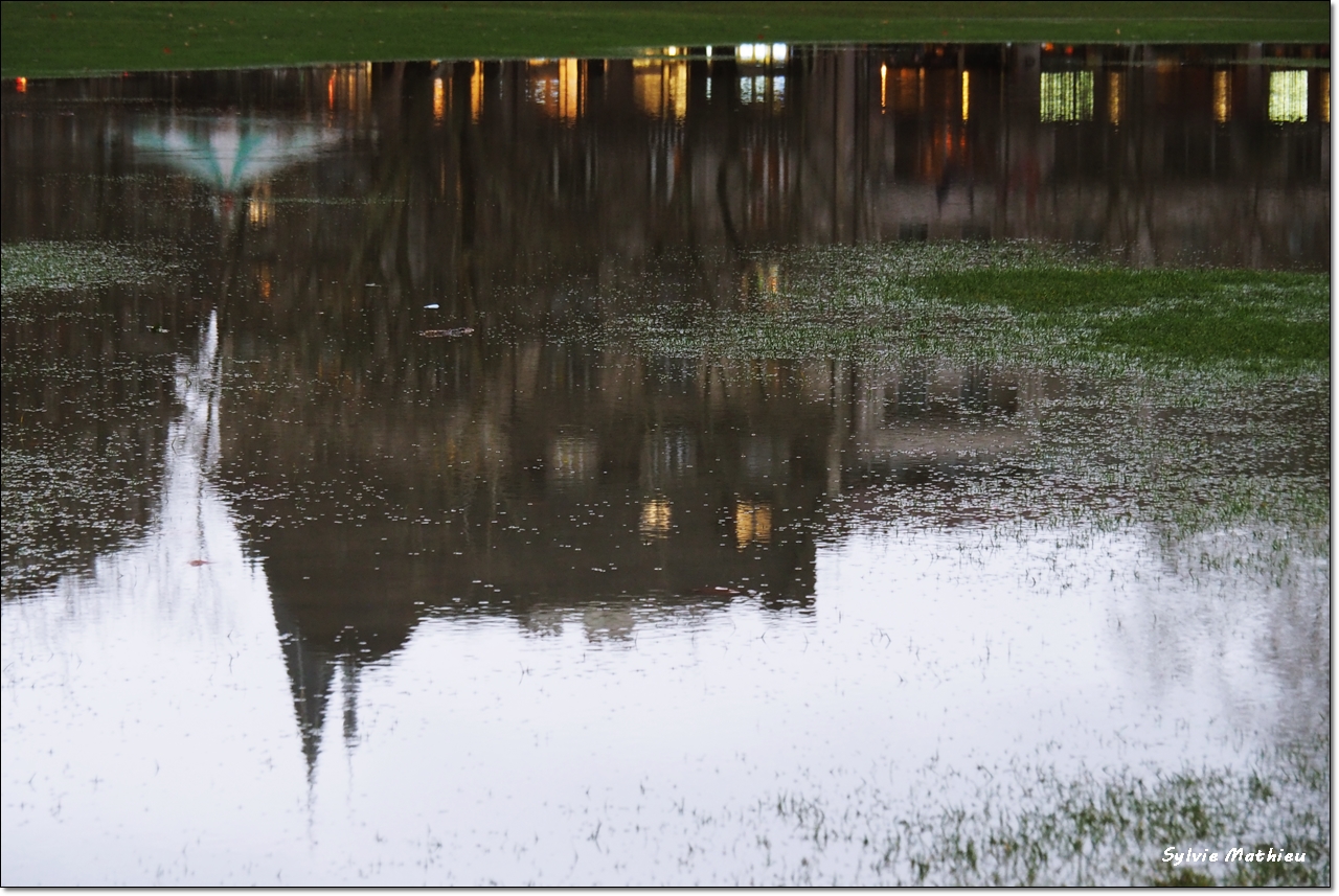 Au bord du lac, après la pluie Globe Trotteuse