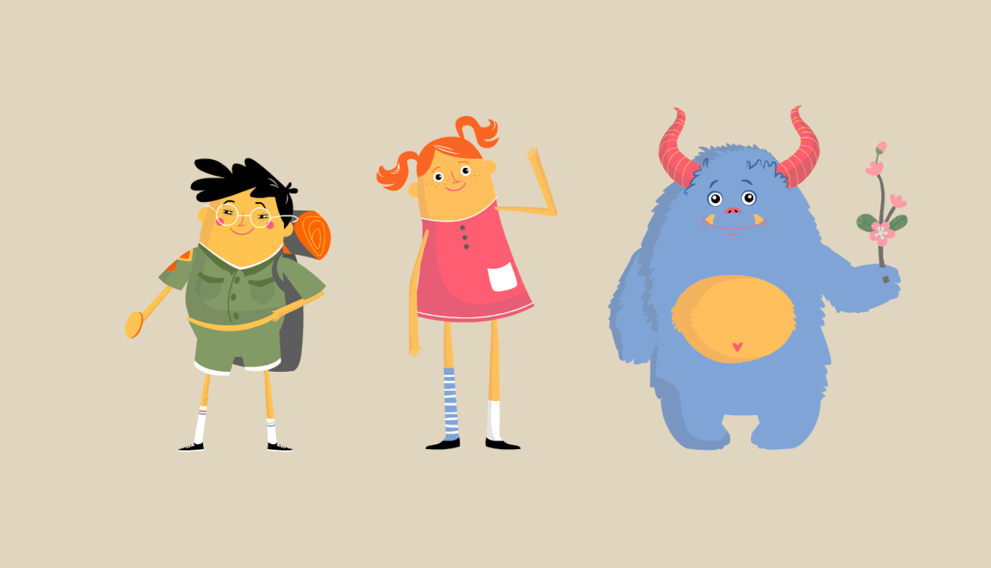100+ Great Flat Character Design Inspiration Examples GraphicMama