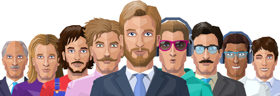 Male Low Poly Character Creator GraphicMama