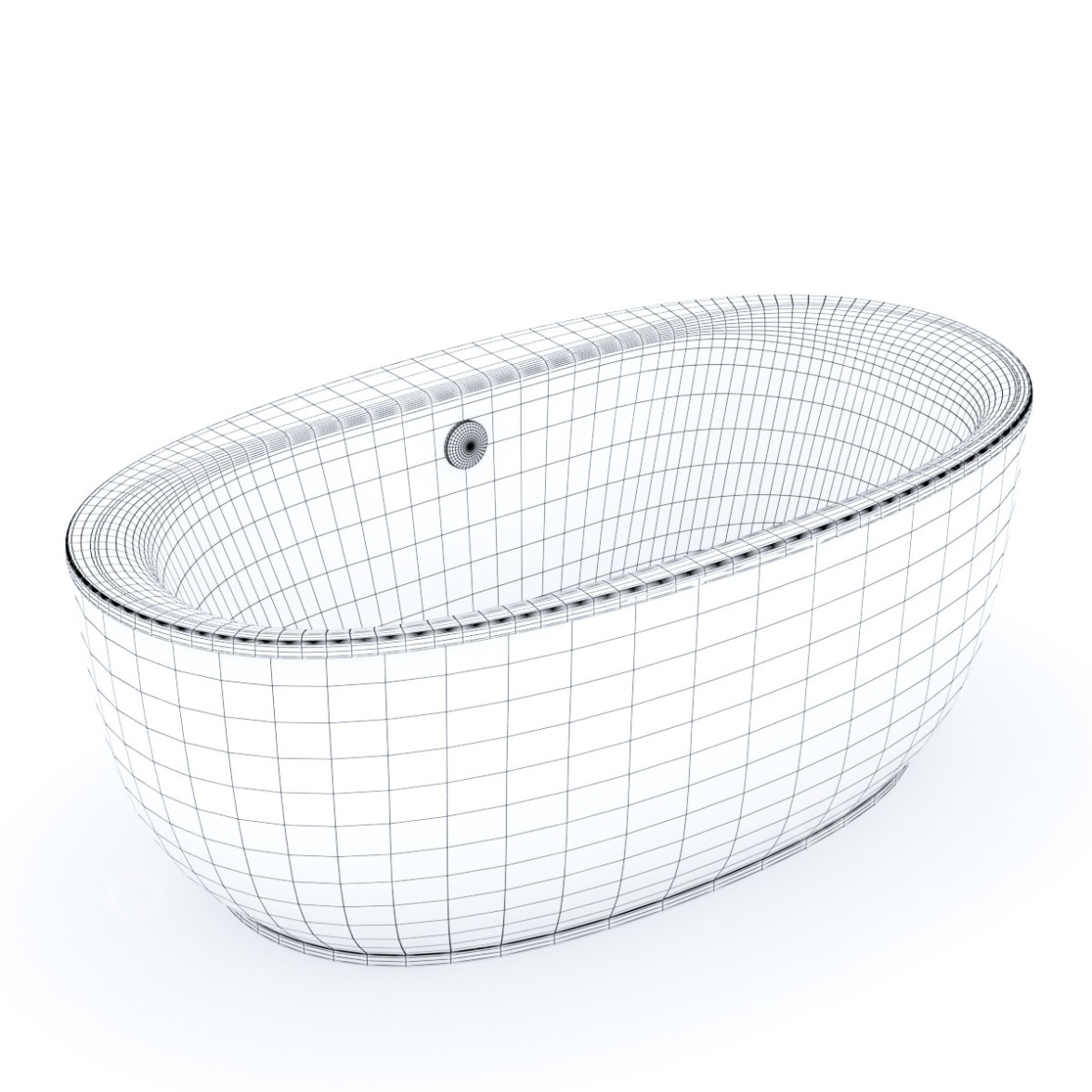 Bathtub Kohler K6369 Sunstruck 3D model GreatCatalog 569