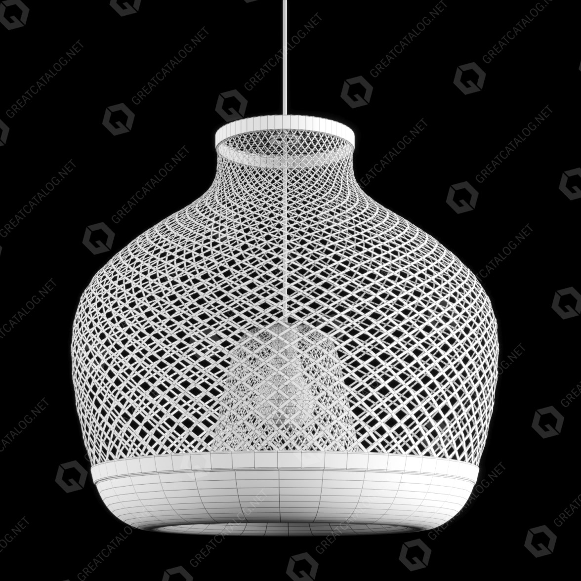 Pendant Lamp IKEA Misterhult 3D model - GreatCatalog 17569
