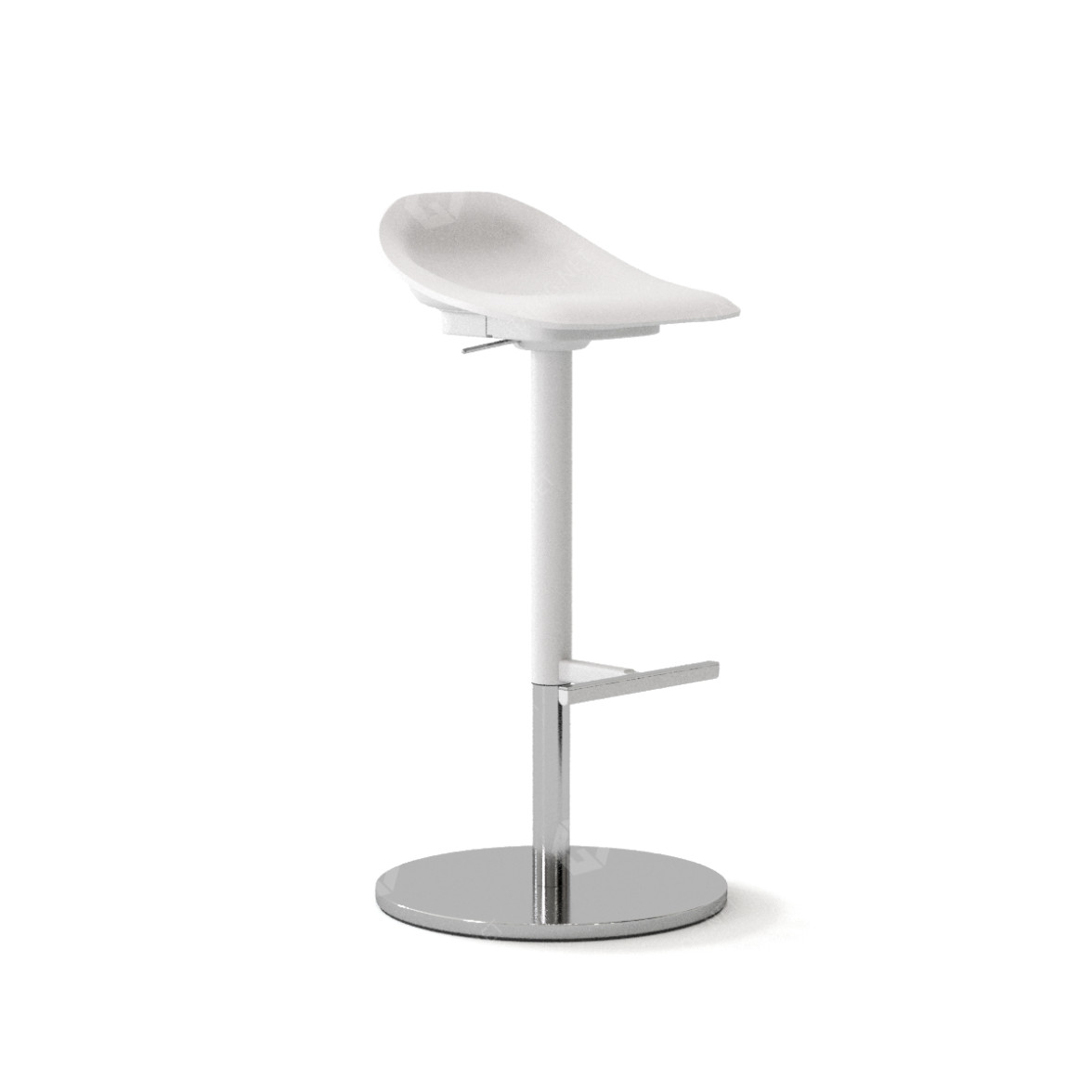 Bar Stool IKEA Janinge 3D model GreatCatalog 2241