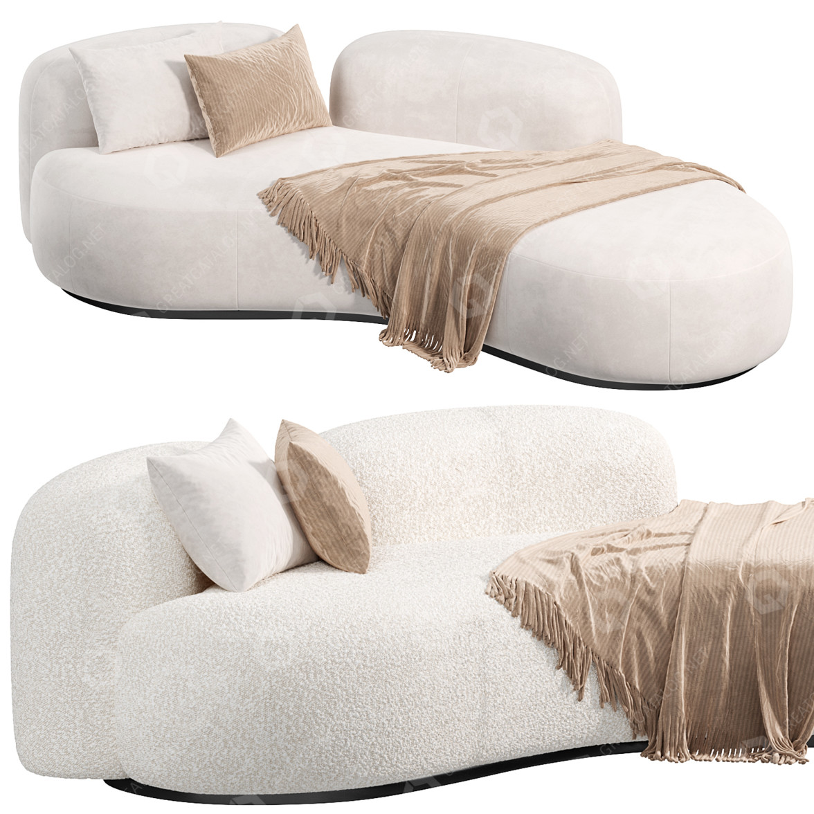 Sofa Secolo Tateyama XL 3D model GreatCatalog 20765