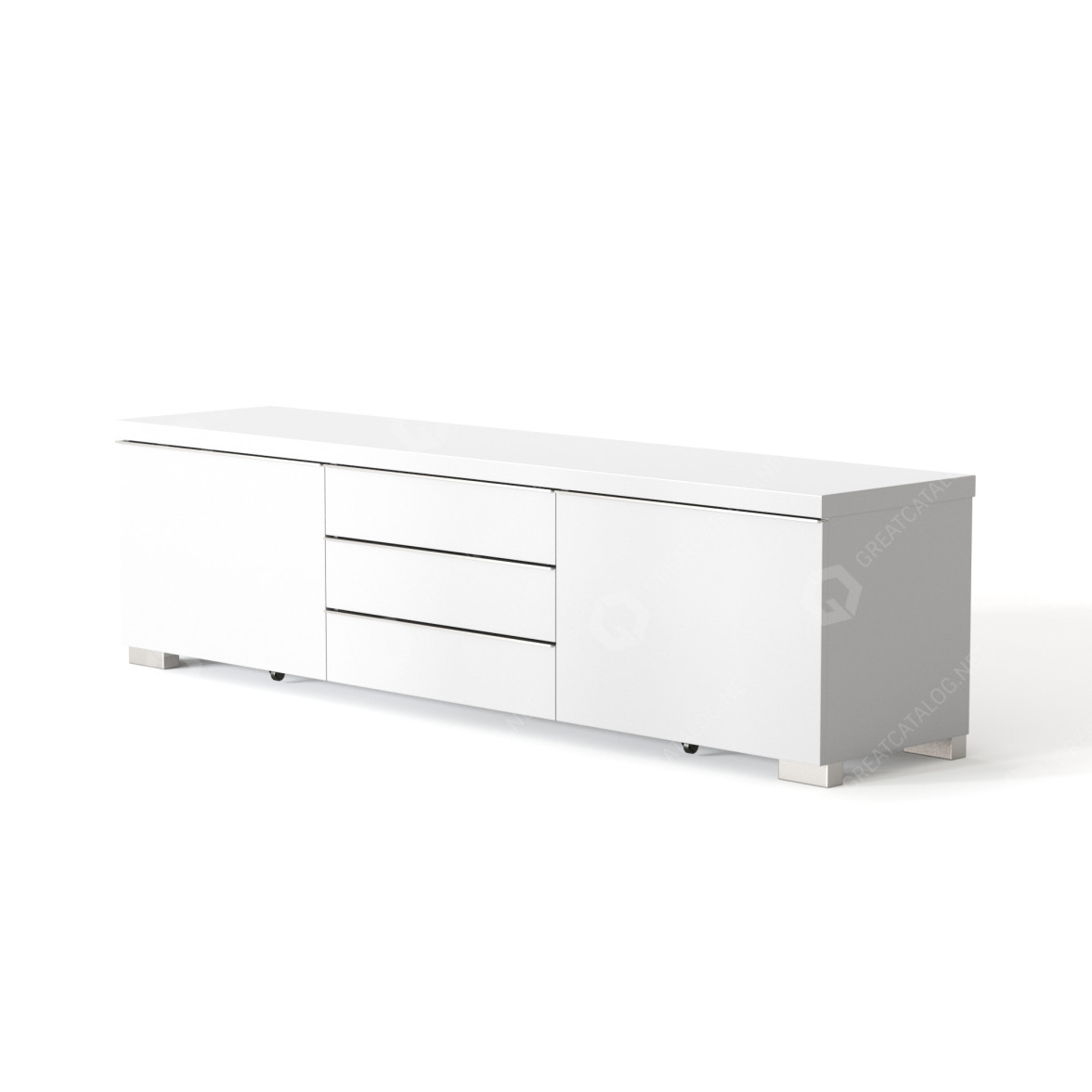 TV Stand IKEA Besta Burs 3D model GreatCatalog 2304