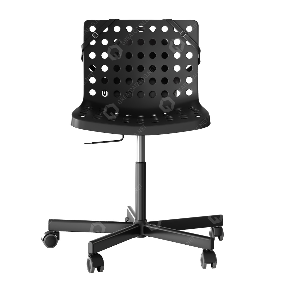 Office Chair and Backpack IKEA Skalberg Sporren 3D model GreatCatalog