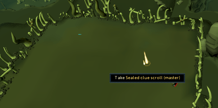 I finally got a Master Clue Scroll from Skeletal Horror runescape