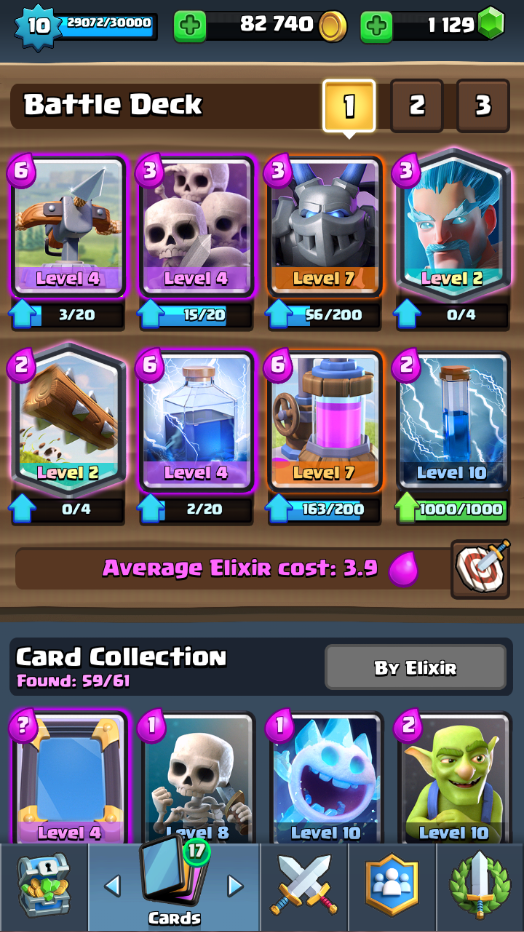 [Deck] 4000 Trophies, XBow deck! r/ClashRoyale
