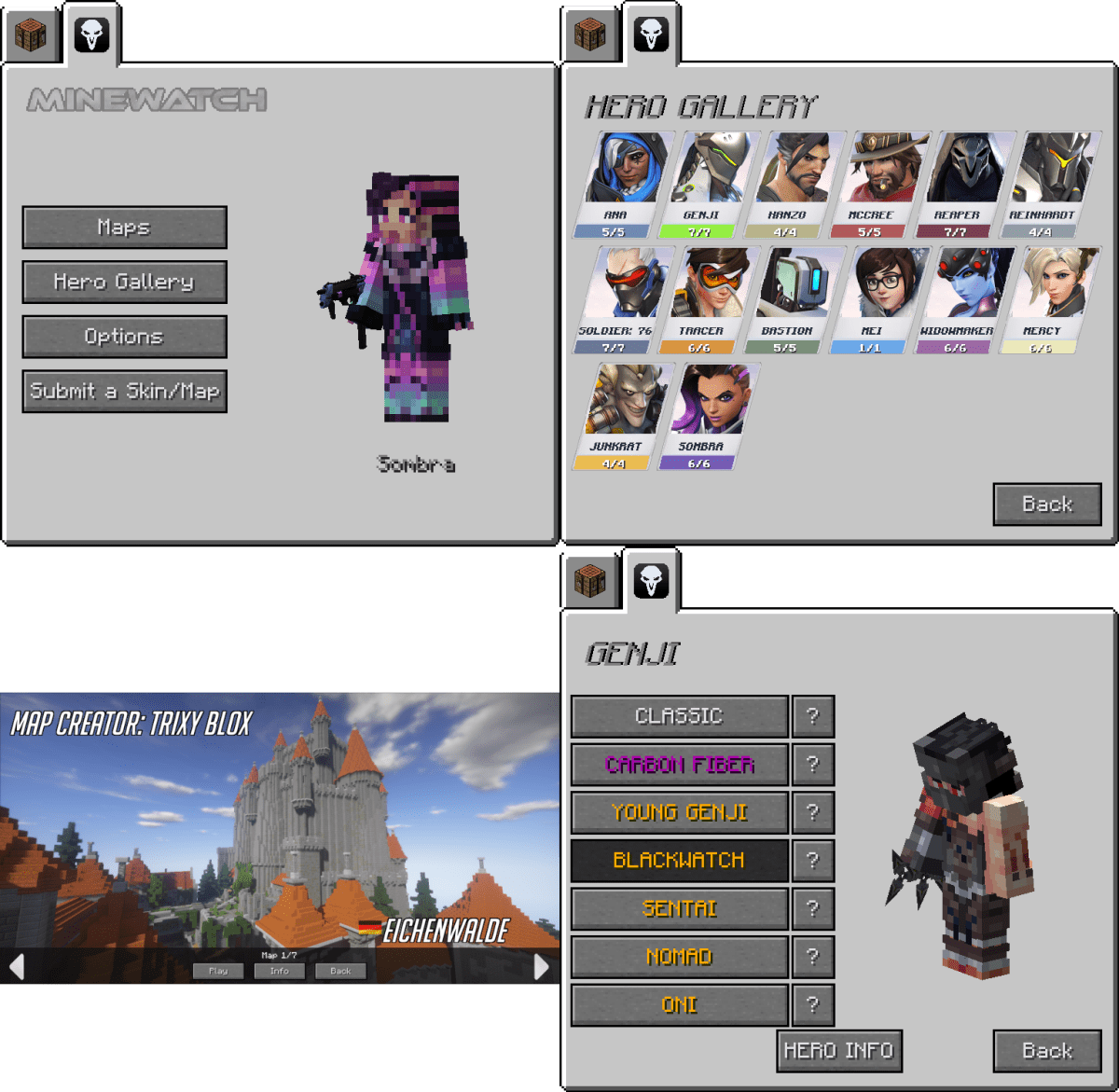 Minewatch Mods Minecraft
