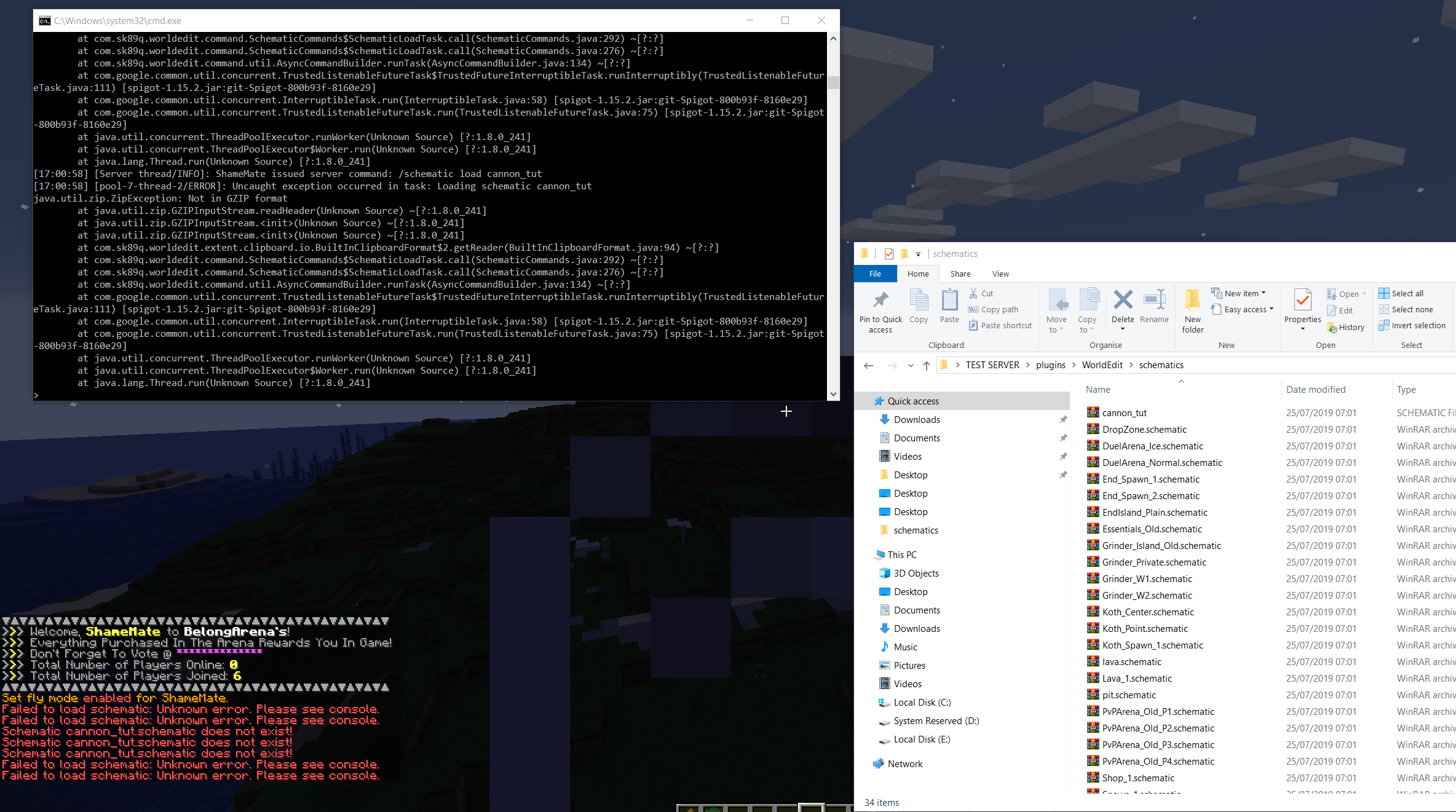 Schematic Loading "Access is denied" | SpigotMC - High Performance