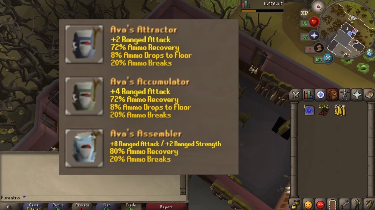 Ava's Equipment Differences (OldSchool Runescape Tips & Tricks)