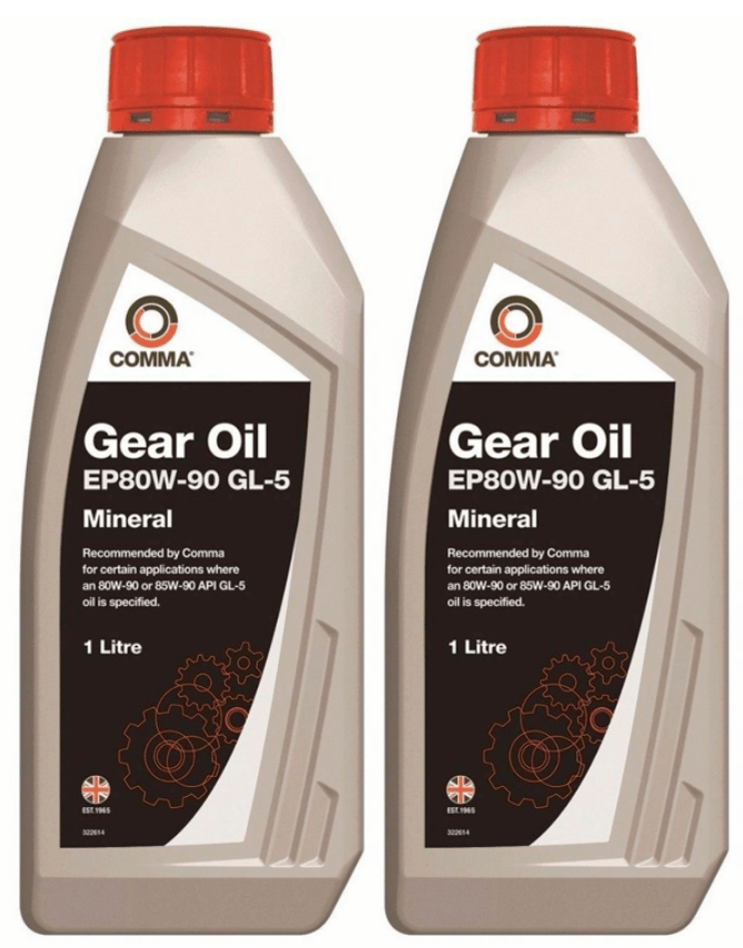 2x Comma EP80W90 GL5 Mineral Gear Oil Fluid Lubricant Lube 1L eBay