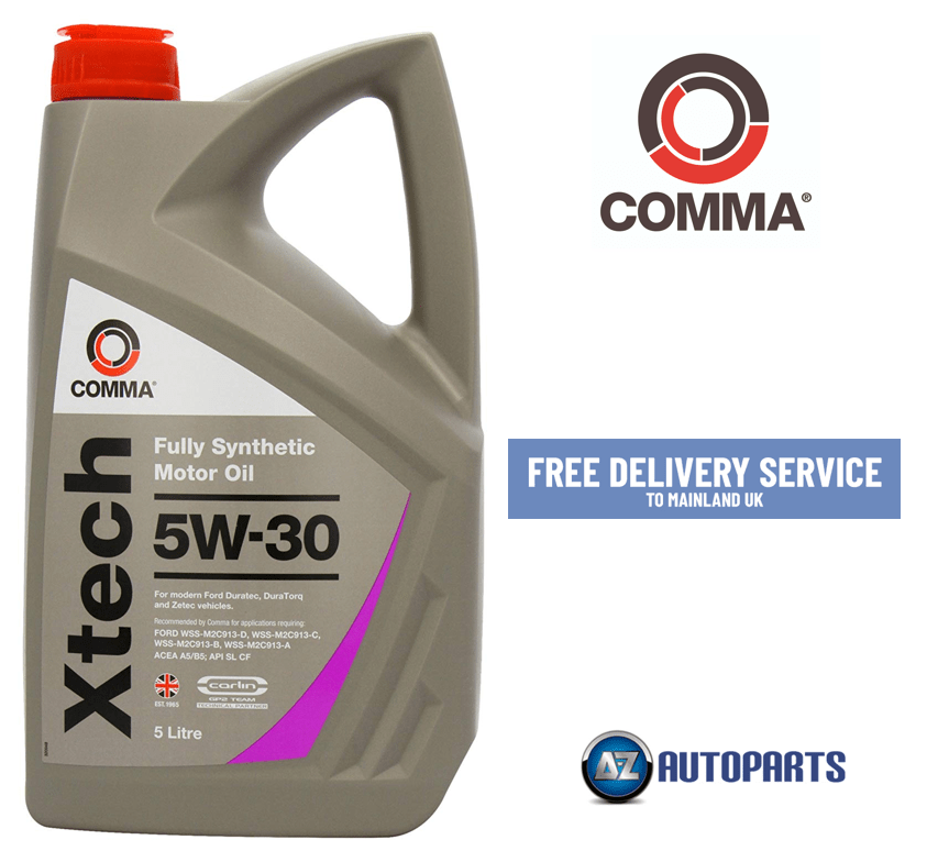 Comma Xtech Motor Oil Car Engine Performance 5W30 Fully Synthetic FS