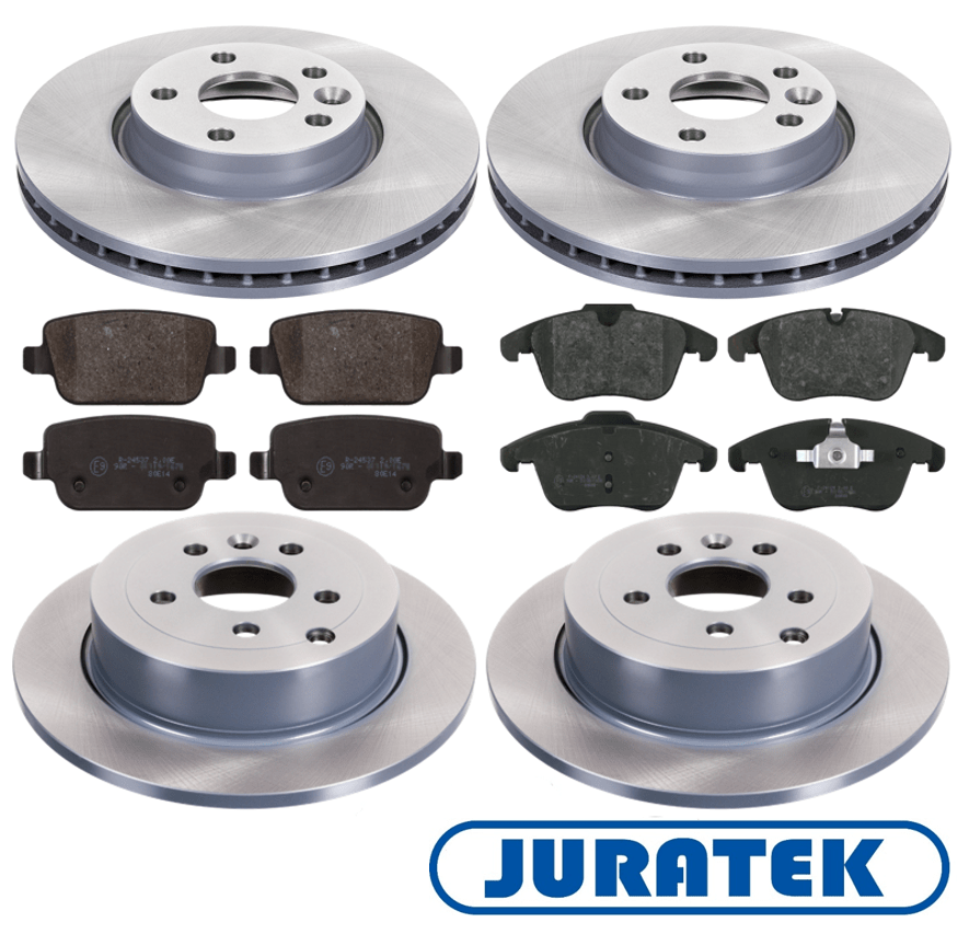 For Land Rover Freelander MK2 TD4 Front & Rear Brake Pads & Discs Set