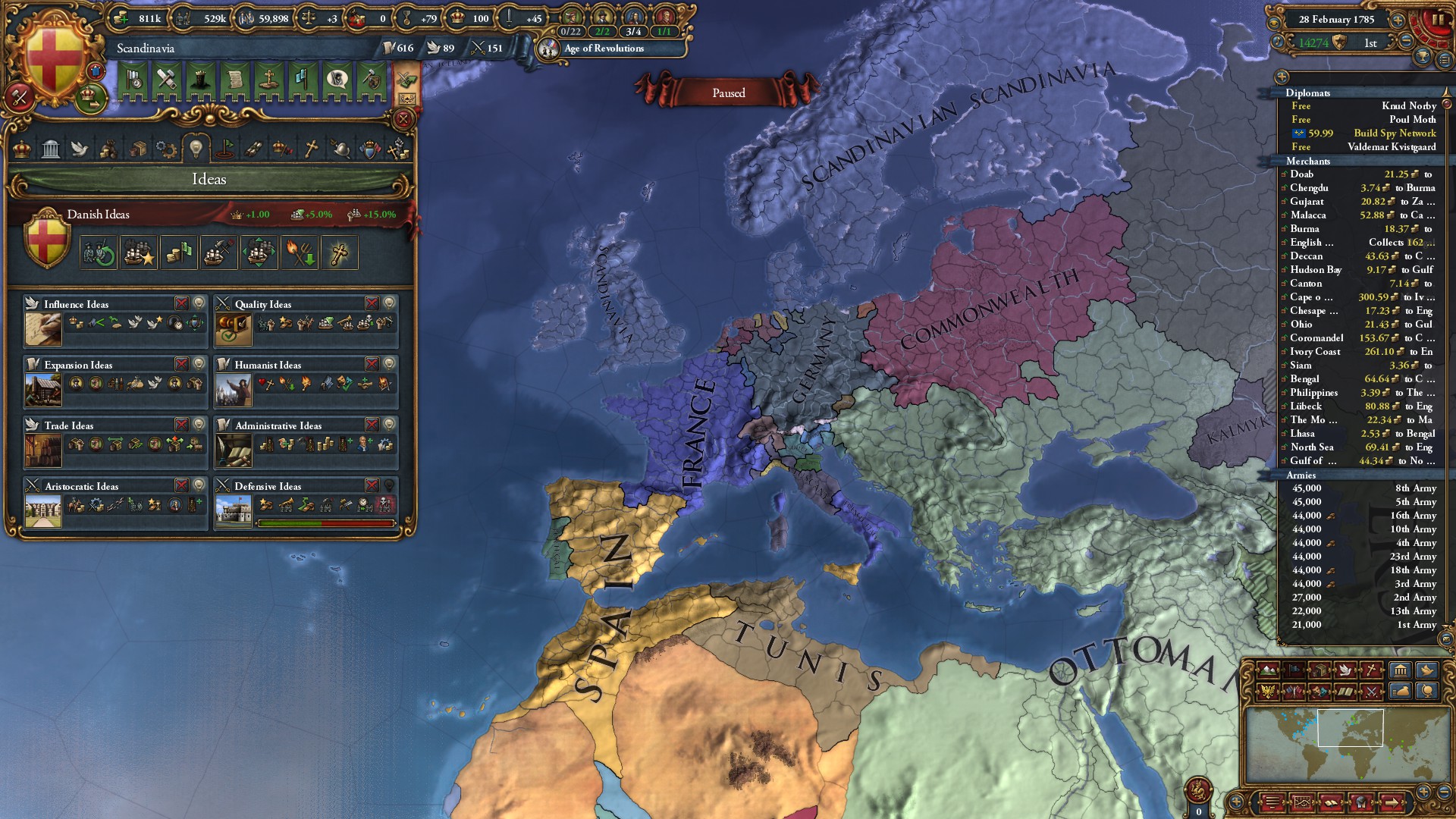 Idea order for Denmark? eu4