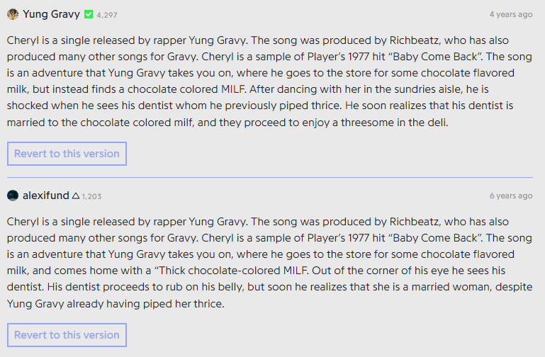 Yung Gravy Cheryl Lyrics Genius Lyrics