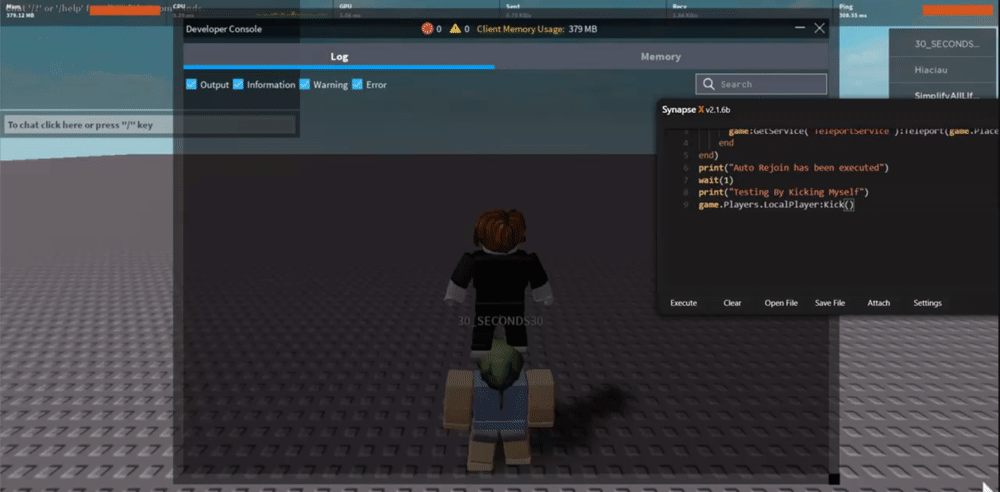 Github Wyatttheskid Aeonian Source An Unrestricted Environment Level 6 Lua Executor For Roblox roblox lost script site v3rmillion.net