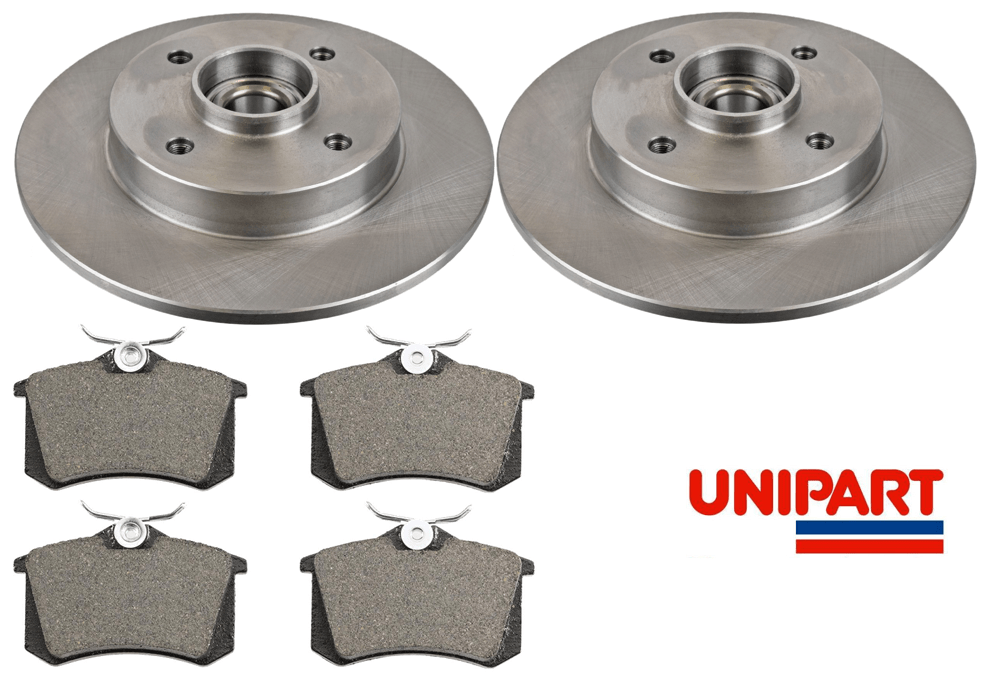 For Citroen C3 Picasso 20092016 Rear Brake Discs and Pads w/ ABS