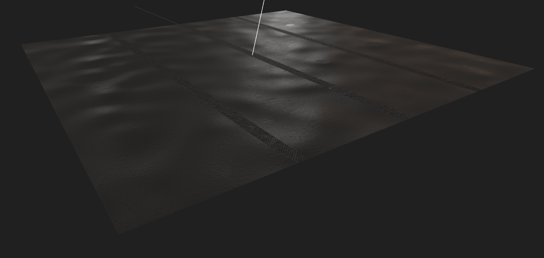 Javelin Capital Ship Sci Fi Corridor — polycount