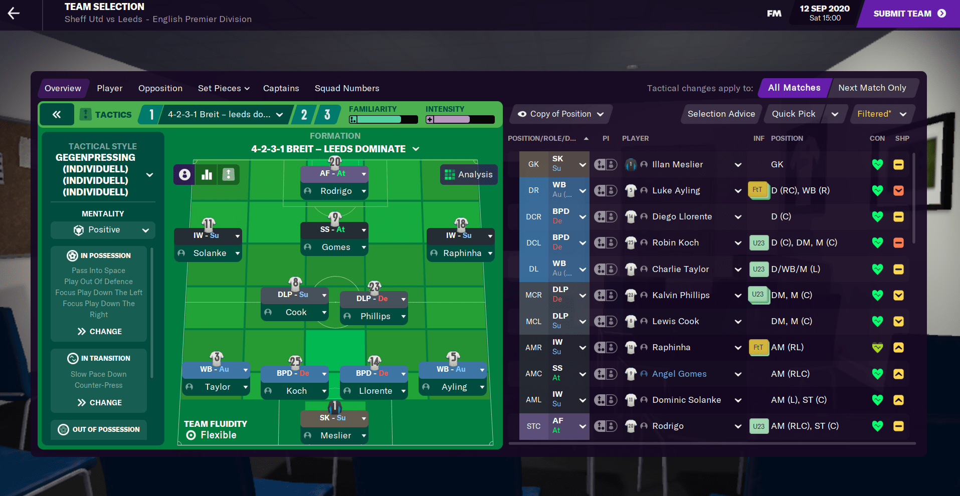 [FM21] Leeds United Back to top Page 2 Good Player & Team Guide