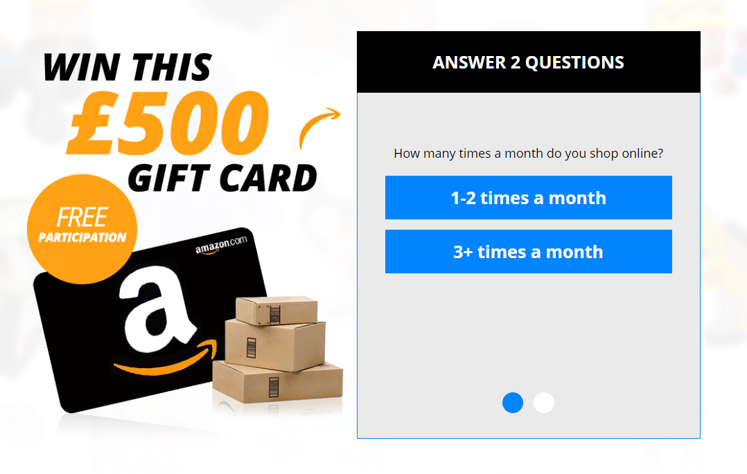 Win an Amazon Voucher