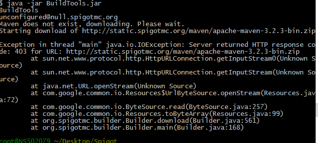 maven 3 Downloading files 403 Error Stack Overflow