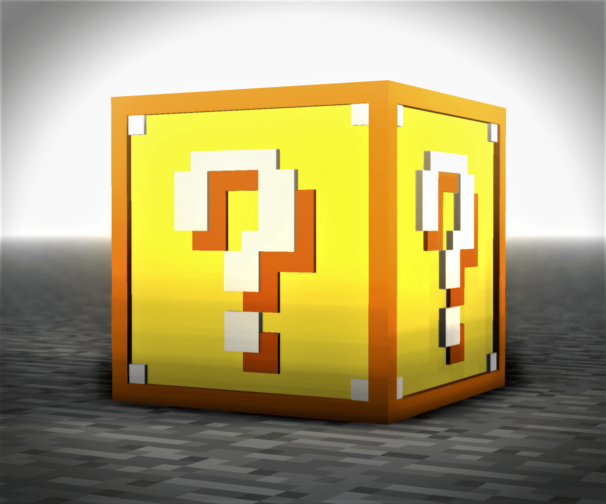 A Lucky Block Render (Literally) Wallpapers and art Mineimator forums