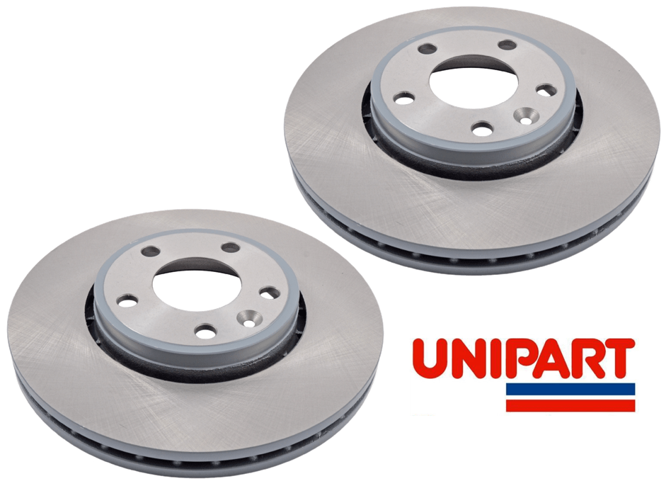 For Vauxhall Vivaro 20012015 Front Vented Brake Discs (Pair) Unipart