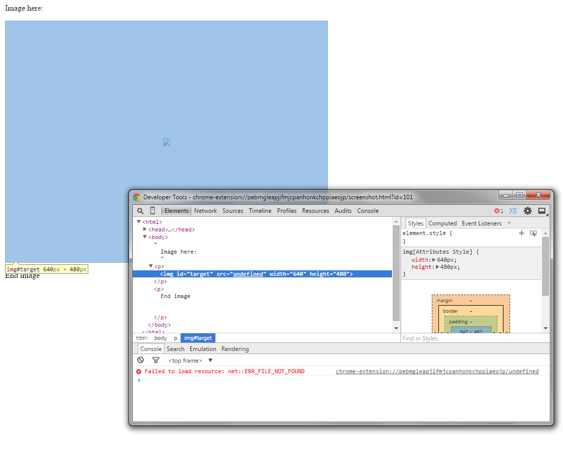 javascript captureVisibleTab returning undefined Stack Overflow
